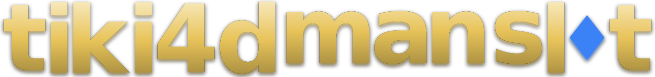 tiki4d man slot logo